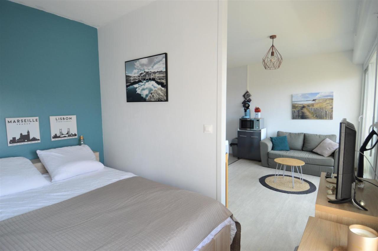 Apartmán Studio Avec Chambre - Balcon Et A 20M De La Mer Courseulles-sur-Mer Exteriér fotografie